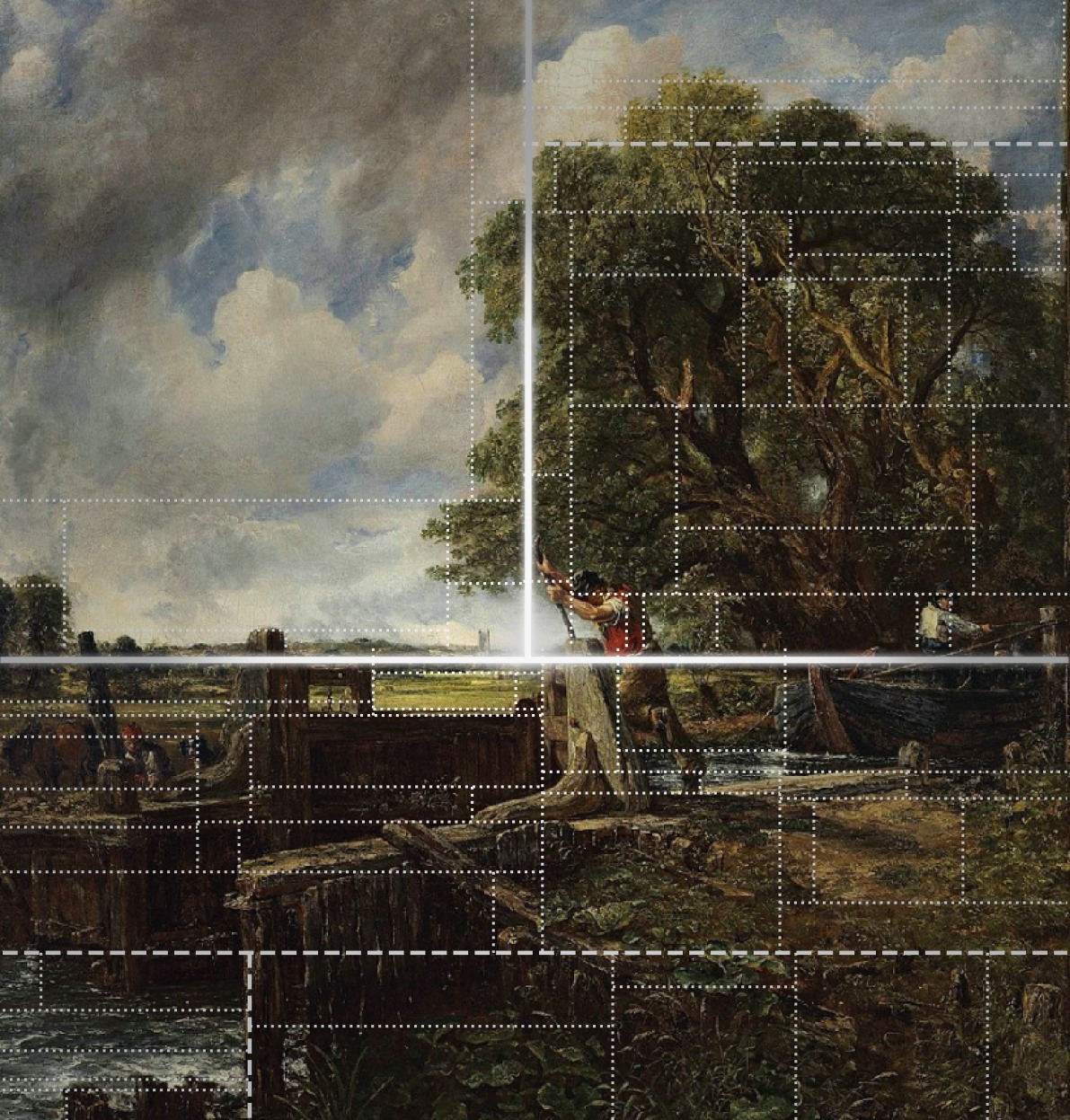 Figure from Lee et al. 2020, PNAS: information-theoretic dissection of landscape paintings
